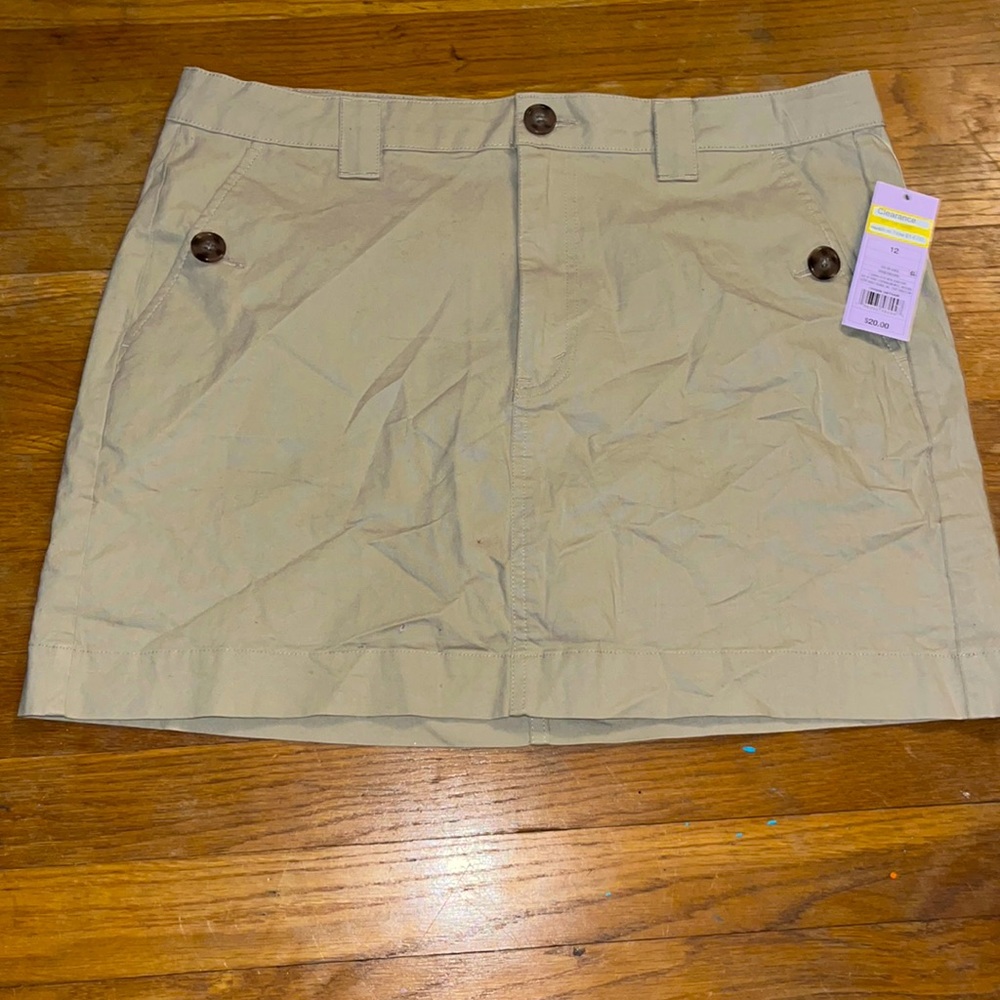 Wild Fable Tan Khaki Skirt